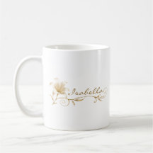 Taza Hermana Champagne Gold Lily Nombre