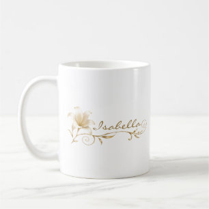 De Café Taza Hermana Champagne Gold Lily Nombre