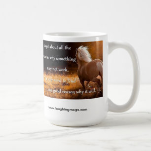 De Café Taza hermosa del caballo