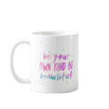 Taza hermosa del unicornio