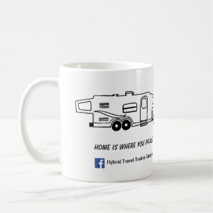 De Café Taza híbrida del campista - casera es donde usted