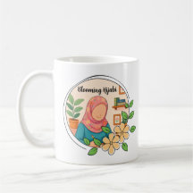 Taza Hijabi Floreciendo