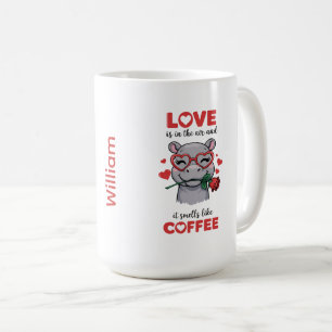 De Café Taza Hippo Express Your Love