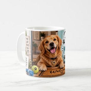 De Café Taza Hogar Es Donde Está Mi Perro