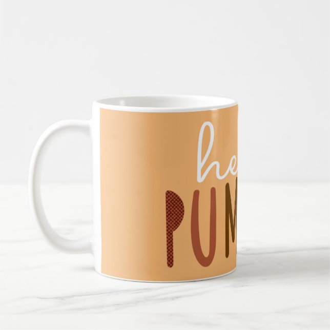 De Café Taza Hola Calabaza (Izquierda)