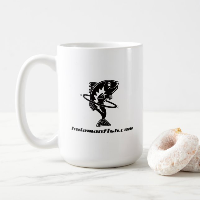De Café Taza HulaMan 15oz (Con donut)