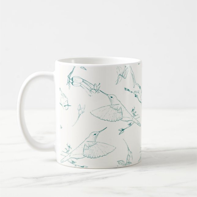 De Café Taza Hummingbirds (Izquierda)