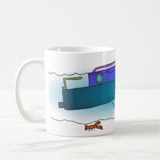 De Café Taza hundida del barco