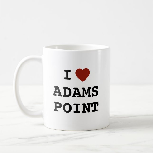 De Café Taza I heart Adams Point (Izquierda)