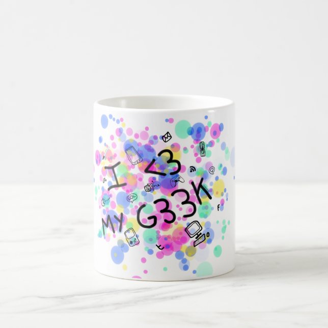 De Café Taza I love my geek (Centro)