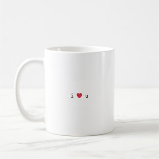 De Café taza i ❤️ u 