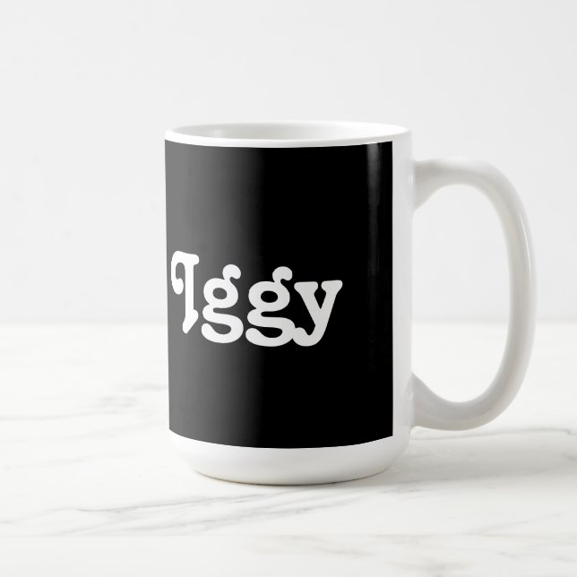 De Café Taza Iggy (Derecha)