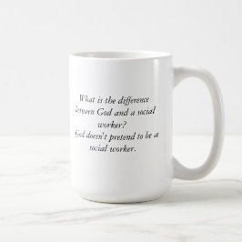 De Café Taza III del asistente social