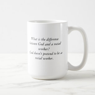 De Café Taza III del asistente social