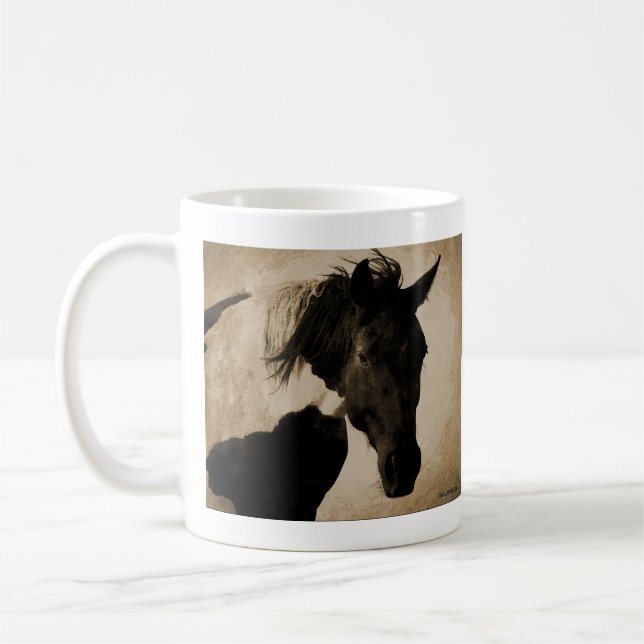 De Café Taza india del potro (Izquierda)