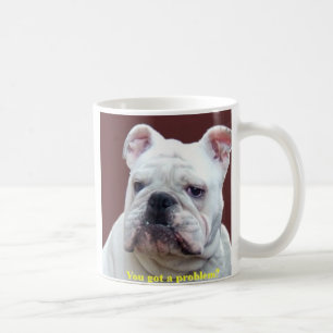 De Café Taza inglesa del bulldog