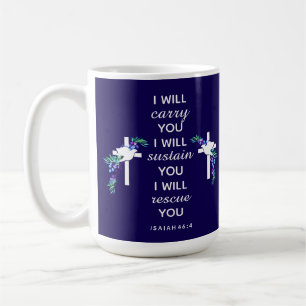 De Café Taza inspiradora Isaías 46:4