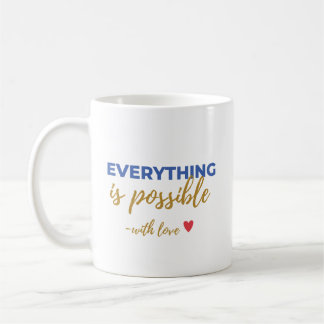 De Café Taza Inspiradora "Todo Es Posible"