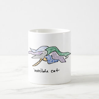 De Café Taza invisible del gato