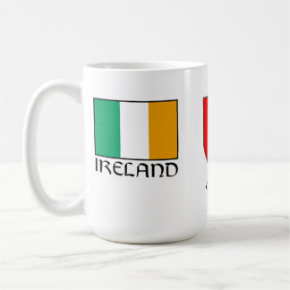 De Café Taza irlandesa