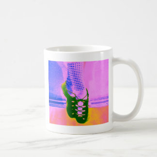 De Café taza irlandesa del bailarín