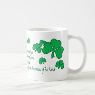 De Café Taza irlandesa del rezo