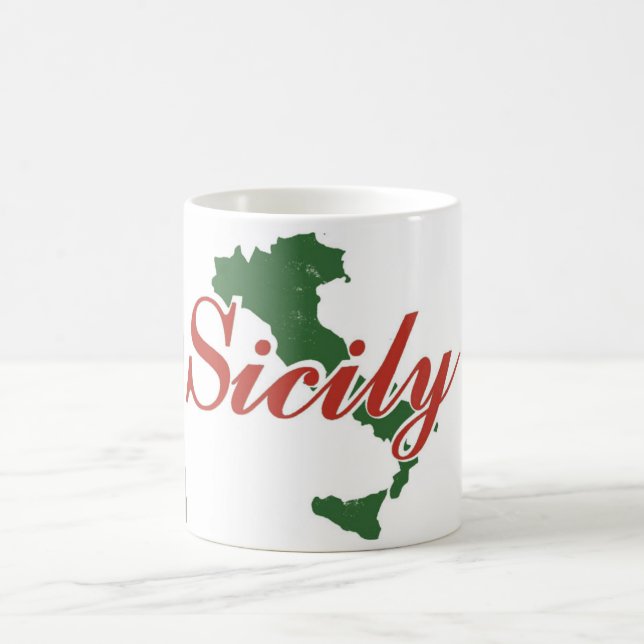 De Café Taza italiana siciliana (Centro)