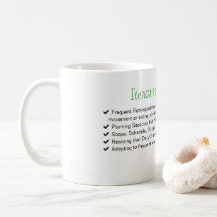 De Café Taza iterativa del embarazo (humor ágil)