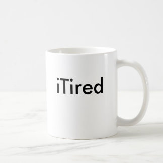 De Café taza iTired