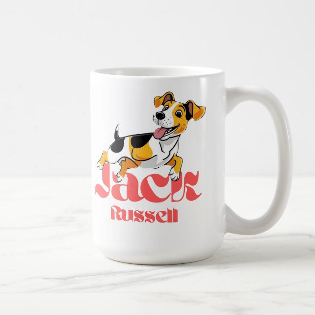 De Café Taza Jack Russell (Derecha)