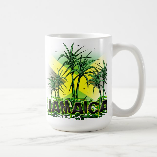 De Café Taza jamaicana (Derecha)