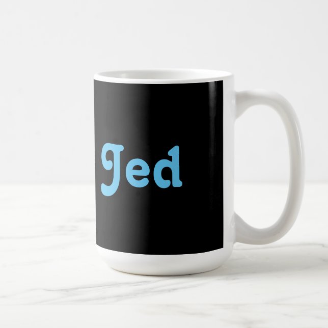 De Café Taza Jed (Derecha)