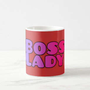 De Café Taza Jefa Señora