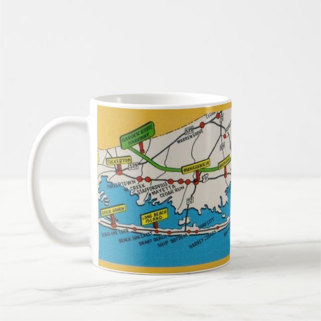 De Café Taza Jersey Shore (Izquierda)