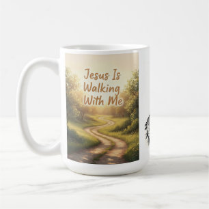 De Café Taza Jesús Caminando Conmigo
