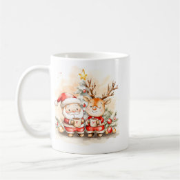 De Café Taza Jolly Old St. Nick | Estilo Vintage 