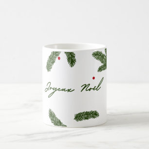 De Café Taza Joyeux Noël Feliz Navidad en Francés