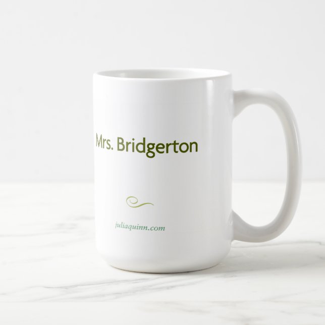 De Café Taza "Julia Quinn Sra. Bridgerton" (Derecha)
