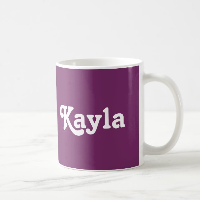 De Café Taza Kayla (Derecha)