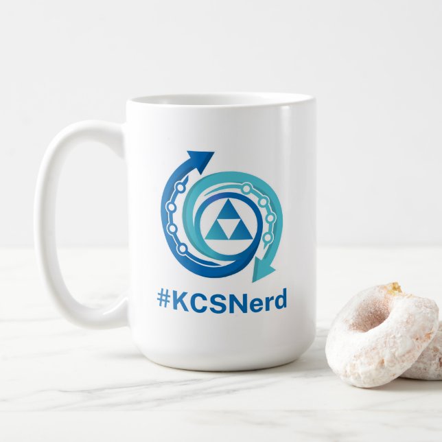 De Café Taza #KCSNerd 2027 (Con donut)