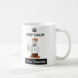 De Café Taza "Keep calm... Soy químico"