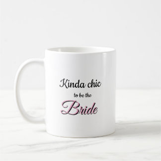 De Café Taza Kinda Chic para la Novia