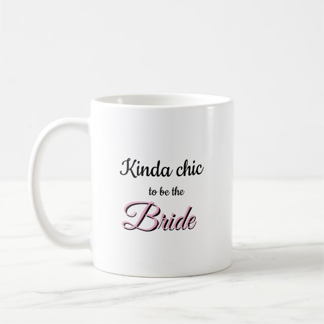 De Café Taza Kinda Chic para la Novia (Izquierda)