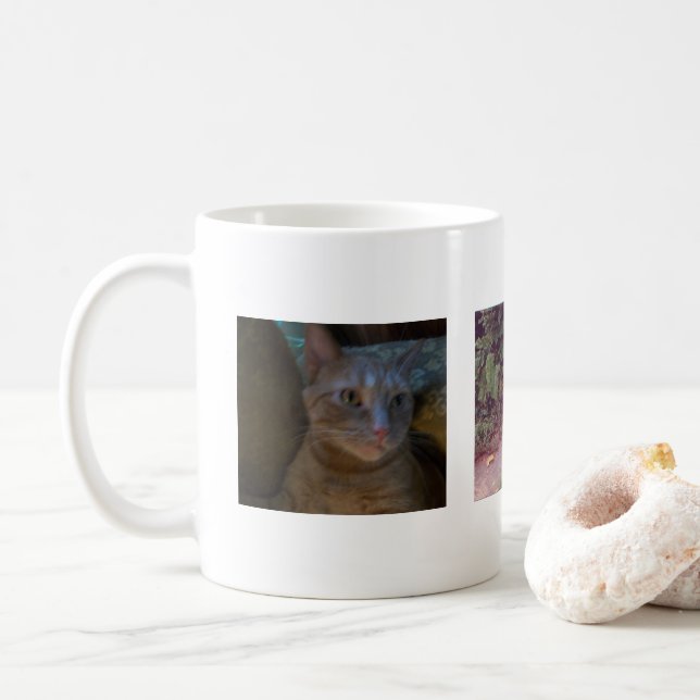 De Café Taza Kitty (Con donut)