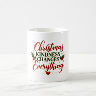 De Café Taza La amabilidad en Navidad lo cambia todo