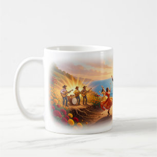 De Café Taza La Bamba Neon Rhythm Ciudad Soñada