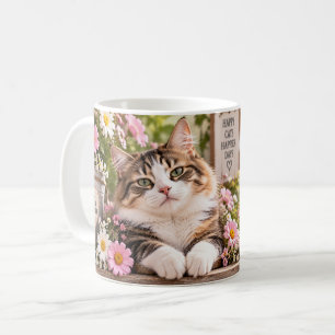 De Café Taza La Vida Es Mejor Con un Gato