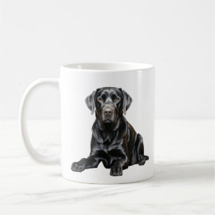 De Café Taza Labrador Negro