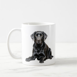 De Café Taza Labrador Negro