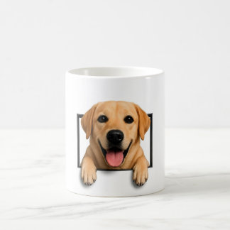 De Café Taza Labrador Retriever Amarillo | Mamá Papá Perro